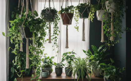 hanging plants for dark apartments