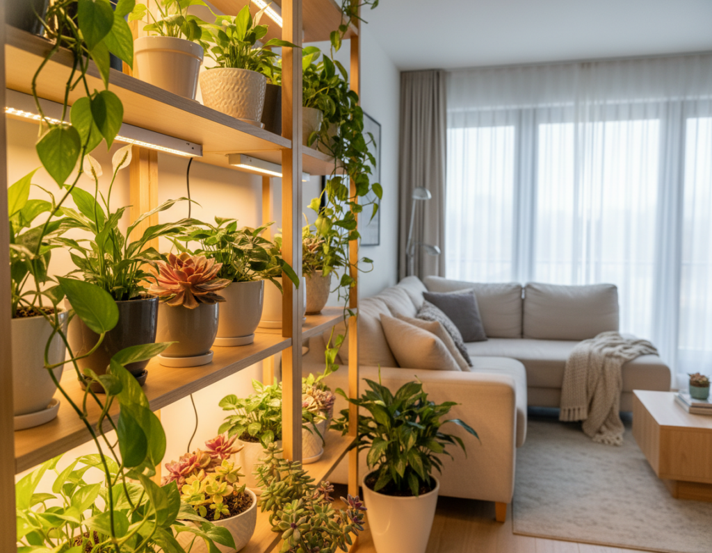 Indoor Species That Grow Well Using Only Artificial Lighting at Home